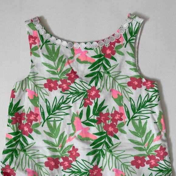 Janie and Jack Tropical Dress. Sz 3 - Picture 4 of 5